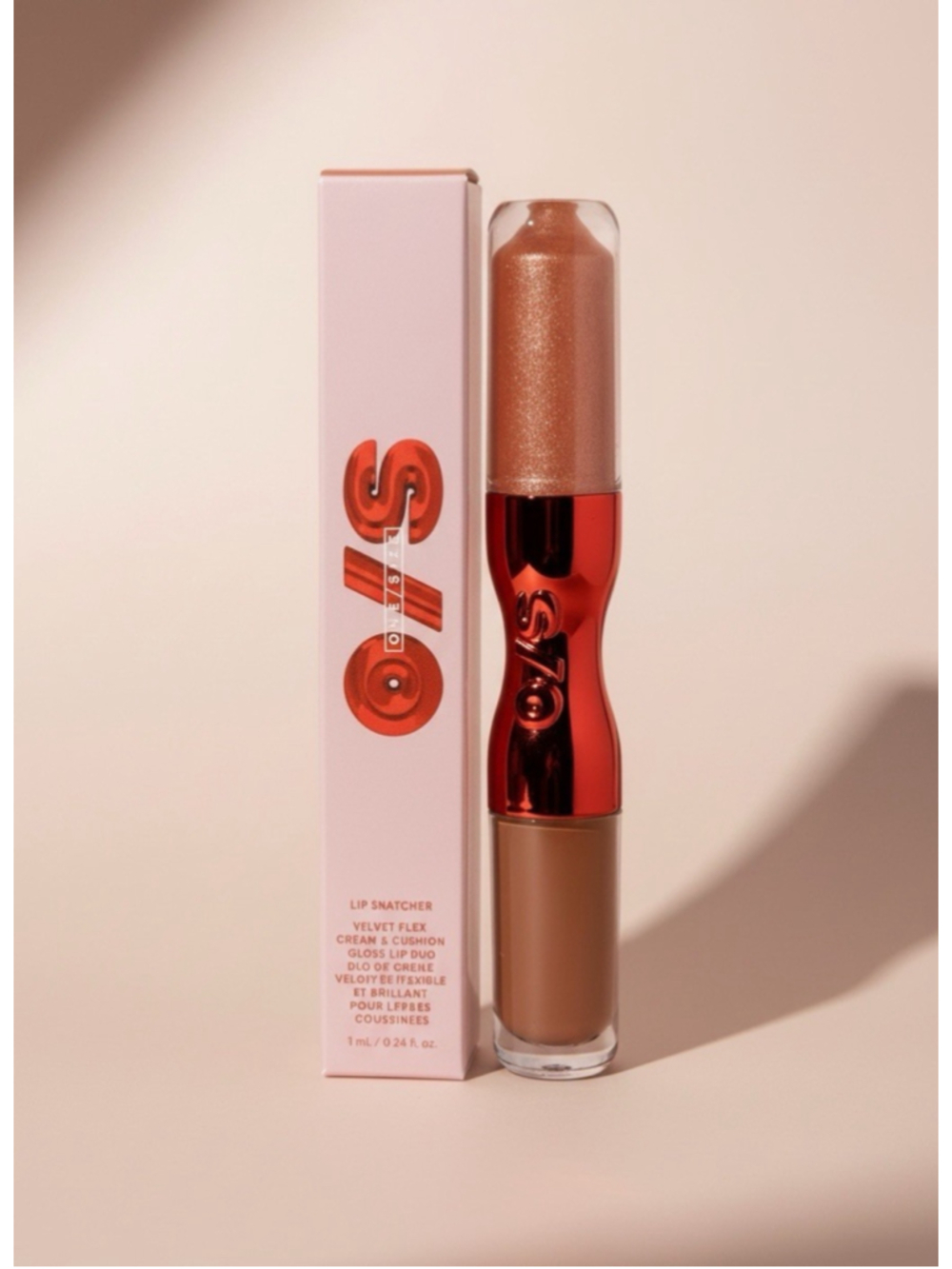 One/Size Lip Snatcher Velvet Flex Cream & Cushion Gloss Lip Duo Mutha Starrr NEW